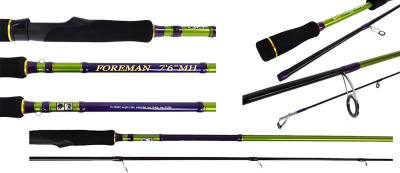 СПИННИНГ "CHAMPION" FOREMAN 762MH #10-42g